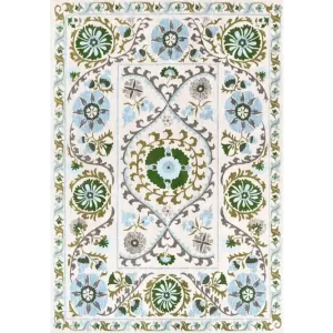 Vloerkleed Slavia 9732 Antiquarian Suzani | Louis de Poortere In De Mode